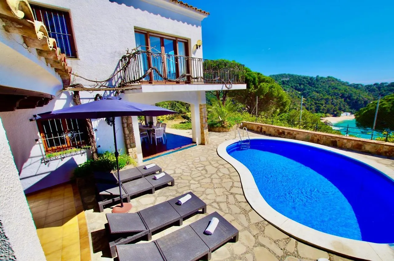 Дом отдыха V&V Lloret- Villa Mediterrania, Vistas Panoramicas Al Mar Льорет-де-Мар